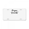 vegan feminist License Plate