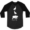 duck duck moose funny 3/4 Sleeve Shirt
