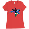 san jose street sharks Ladies Fitted T-Shirt