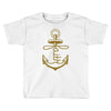 anchored faith Toddler T-shirt