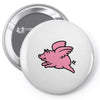 flying pig Pin-back button