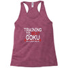 dragon ball z t shirt, train insaiyan t shirt training to beat goku dr Racerback Tank