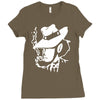 gighen cartoon manga lupin goemon Ladies Fitted T-Shirt