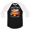 calcifer's bacon and eggs 3/4 Sleeve Shirt