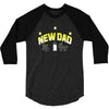 new dad 3/4 Sleeve Shirt
