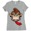 monkey (2) Ladies Fitted T-Shirt