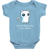 bad kitty Baby Bodysuit