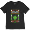 smoke weed every christmas V-Neck Tee