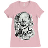 clown gun Ladies Fitted T-Shirt