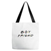 boyfriend friends tv show parody Tote Bags