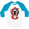 scream (3) 3/4 Sleeve Shirt