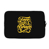 free &amp; brave Laptop sleeve