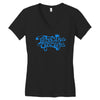 bargain paradise garage sign Women's V-Neck T-Shirt