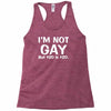 details about  i'm not gay, but $20 is $20 Racerback Tank