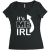 me irl Women's Triblend Scoop T-shirt