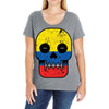 colombia till i die Ladies Curvy T-Shirt