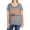 wear peach for uterine cancer Ladies Curvy T-Shirt