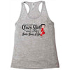 i'm that crazy girl who loves betty boop a lot Racerback Tank