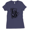 fish boat sea fishing Ladies Fitted T-Shirt