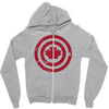 captain canada Zipper Hoodie