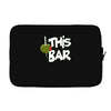 olive this bar Laptop sleeve