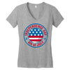 usa fourth of july Women's V-Neck T-Shirt