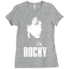 uomo rocky balboa stallone boxe pugilato cinema&amp;tv Ladies Fitted T-Shirt