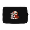 nice cat and dog Laptop sleeve
