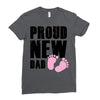 proud new girl Ladies Fitted T-Shirt