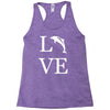 love dolphin Racerback Tank