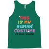 This Is My Human Costume I'm Really A Unicorn Tank Top