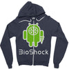 android bioshock Zipper Hoodie