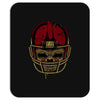 american football skull Mousepad