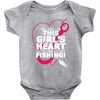 this girls heart Baby Bodysuit