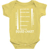 beard length chart Baby Onesie