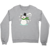 windy snowman Crewneck Sweatshirt