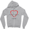 geek love shirt Zipper Hoodie