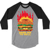 burger fever 3/4 Sleeve Shirt