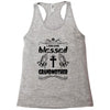 I Am One Blessed Grandmother Racerback Tank