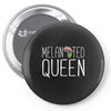 melanated queen Pin-back button