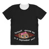 September Peeking Out Baby Girl All Over Women's T-shirt