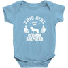 This Girl Loves Her German Shepherd Baby Onesie