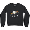 saturn go round Crewneck Sweatshirt