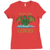respect your elders Ladies Fitted T-Shirt