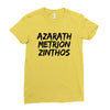 Azarath Metrion Zinthos Ladies Fitted T-Shirt
