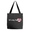 its My Heart Tote Bags