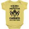 The Title Firefighter Not Earned From Fancy Degree Baby Onesie