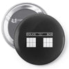 police public call box Pin-back button