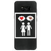 women thinking love Samsung Galaxy S8
