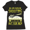 long range shooting Ladies Fitted T-Shirt